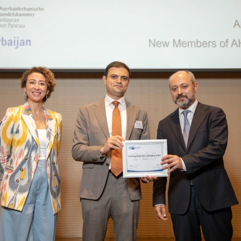 A-Qroup Alman-Azərbaycan ticarət palatasının yığıncağında
