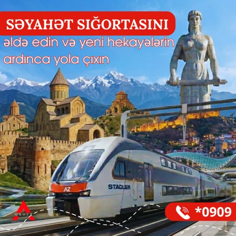BAKI-TBİLİSİ qatarı yenidən yoldadır!
